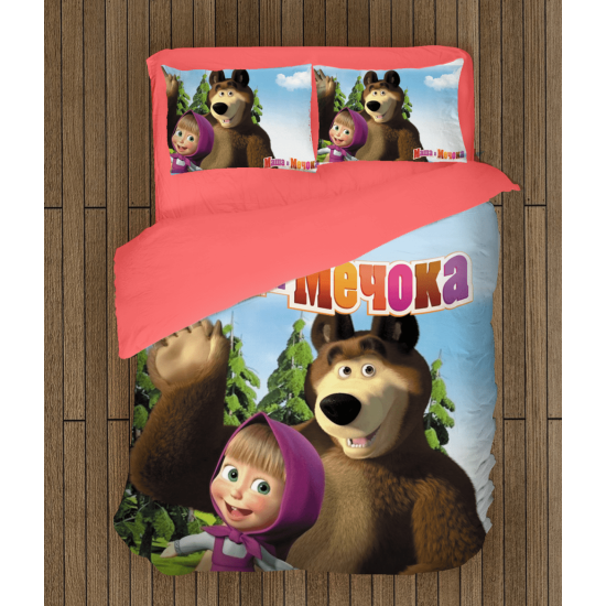 Povlečení Máša a medvěd - Masha And The Bear
