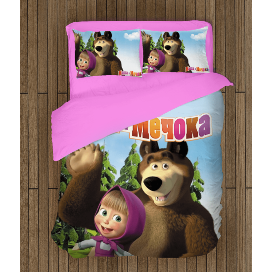 Povlečení Máša a medvěd - Masha And The Bear