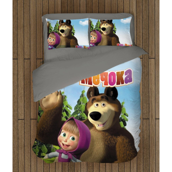 Povlečení Máša a medvěd - Masha And The Bear