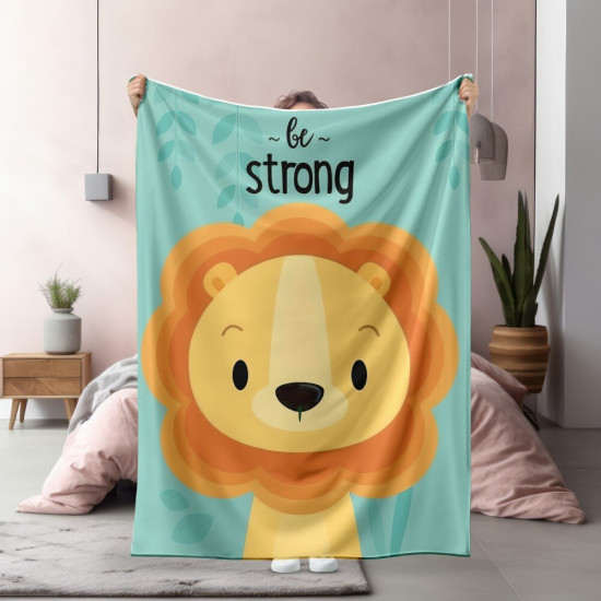 Luxusní deka - Baby lion