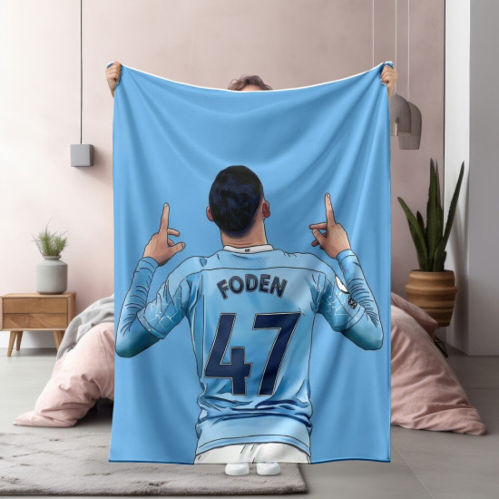 Kvalitni modrá deka - Foden