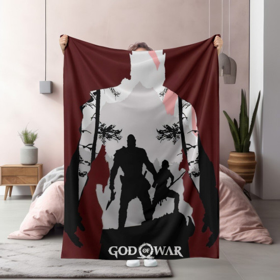 Fleecová deka - God of War