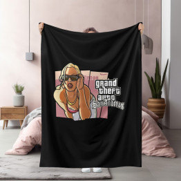 Fleecová deka - Grand Theft Auto San Andreas