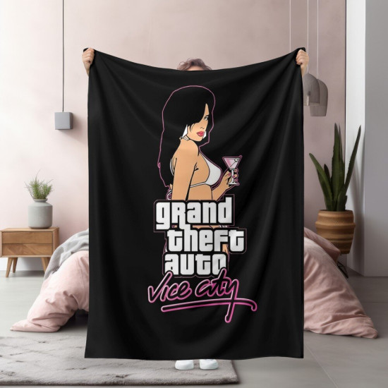 Fleecová deka - Grand Theft Auto Vice City