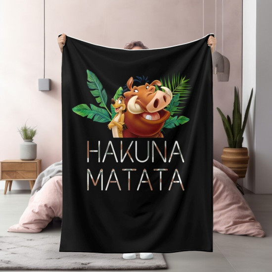 Teplá deka - Hakuna Matata