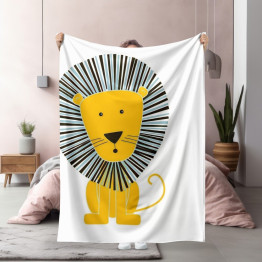 Fleecová deka - - Baby Lion