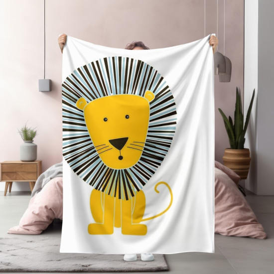 Fleecová deka - - Baby Lion