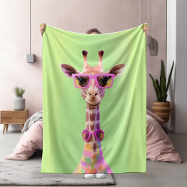 Luxusní deka - Giraffe