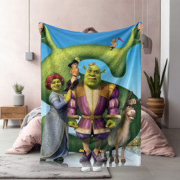Teplá deka - Shrek