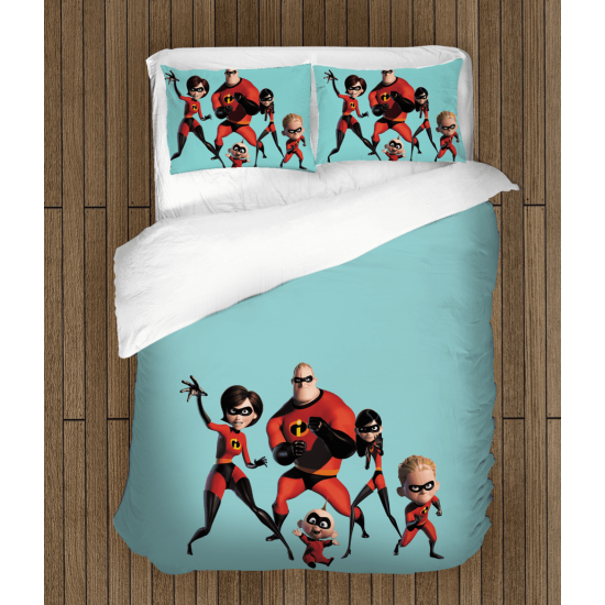 Povlečení na postel Uzasnakovi - The Incredibles Animation