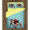 Povlečení na postel Uzasnakovi - The Incredibles Animation