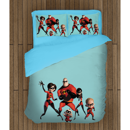 Povlečení na postel Uzasnakovi - The Incredibles Animation