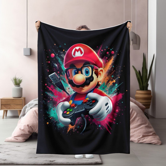 Hebká deka - Super Mario