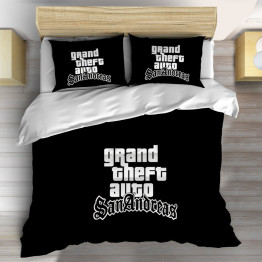 Černobílé povlečení - Grand Theft Auto 