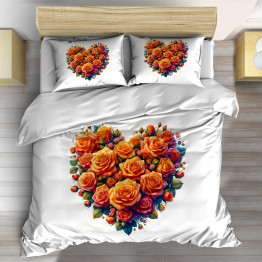 Povlečení růže - Orange roses