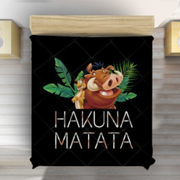 Přehoz přes postel - Hakuna Matata