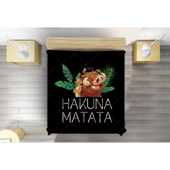 Přehoz přes postel - Hakuna Matata