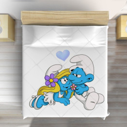 Přehoz na postel - The Smurfs 