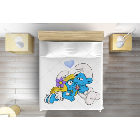Přehoz na postel - The Smurfs 
