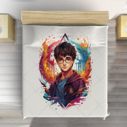 Přehoz přes postel - Harry Potter Magic