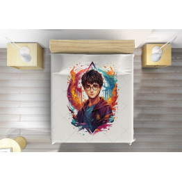 Přehoz přes postel - Harry Potter Magic
