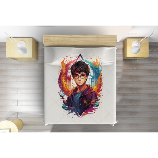 Přehoz přes postel - Harry Potter Magic