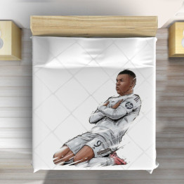 Přehoz na postel - Kylian Mbappé