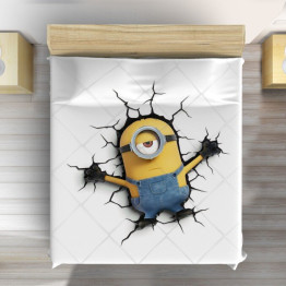 PřeDětský přehoz na postel Mimoni - Minions