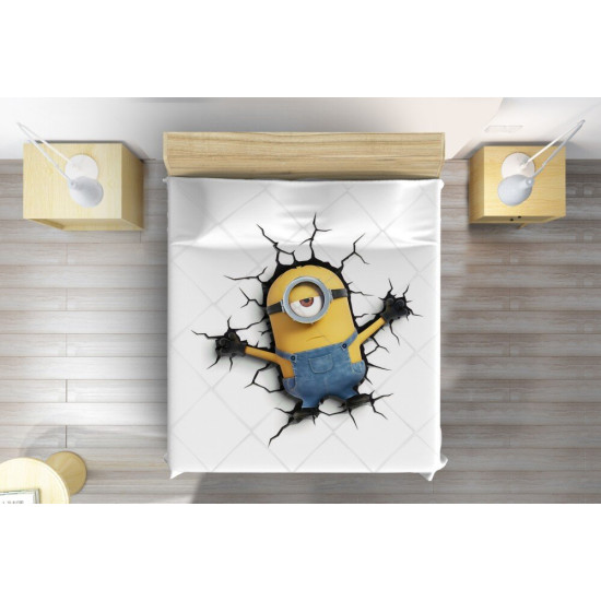 PřeDětský přehoz na postel Mimoni - Minions