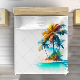 Luxusní přehoz na postel - Palms