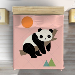 Luxusní přehoz na postel - Panda