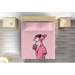 Přehoz na postel - Pink Panter