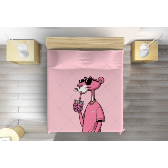 Přehoz na postel - Pink Panter
