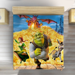 Přehoz přes postel - Shrek