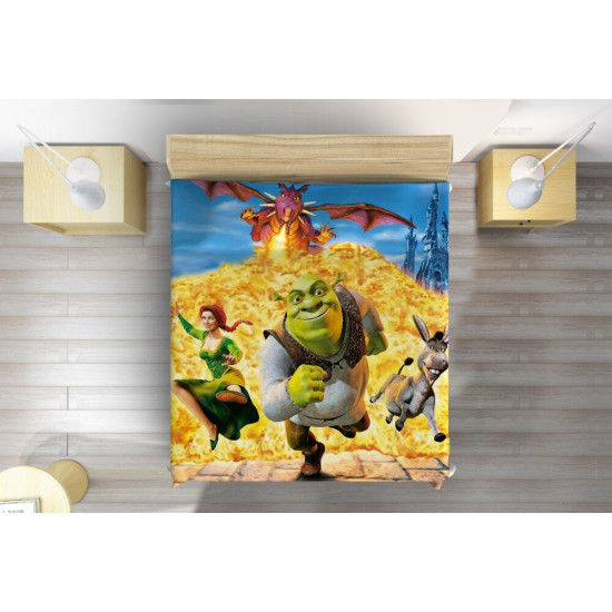 Přehoz přes postel - Shrek
