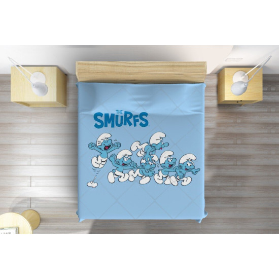 Přehoz přes postel - The Smurfs