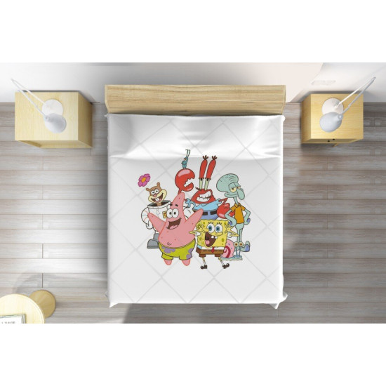 Luxusní přehoz na postel - SpongeBob