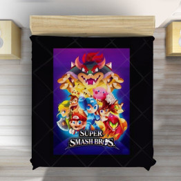 Přehoz na postel -  Super Smash Bros