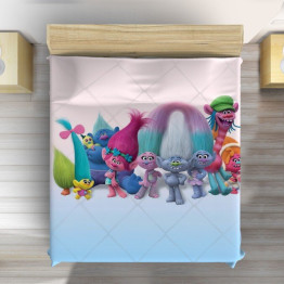 Přehoz přes postel Trollové - Trolls World Tour