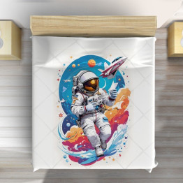 Přehoz přes postel - Cosmonaut