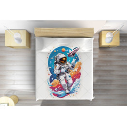 Přehoz přes postel - Cosmonaut