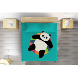 Luxusní přehoz na postel - Panda