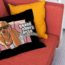 Dekorační polštář luxusní - Grand Theft Auto San Andreas