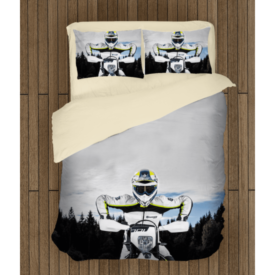 Kvalitní povlečení - Motorcycle Husqvarna