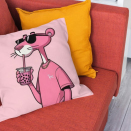 Dekorační polštář luxusní - Pink Panter