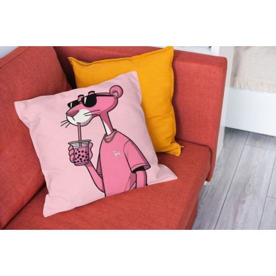 Dekorační polštář luxusní - Pink Panter