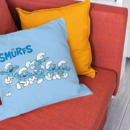 Dekorační polštář luxusní - the Smurfs