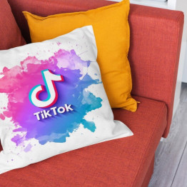 Dekorační polštář luxusní - TikTok 