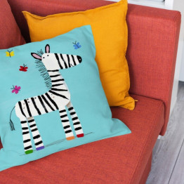Polštář 45x45 - Zebra