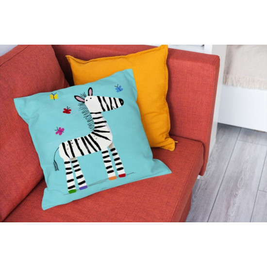 Polštář 45x45 - Zebra